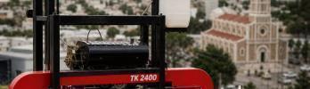 The TK2400 from Mikuman is already in action in Villa Regina!